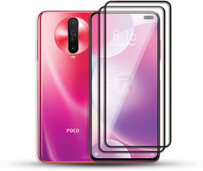 PROACCS Edge To Edge Tempered Glass for POCO X2(Pack of 2)