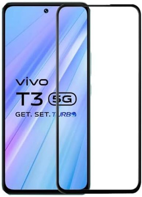 Bodoma Edge To Edge Tempered Glass for Vivo T3 5G/Vivo Y200E 5G(Pack of 1)