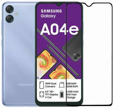 Expromium Edge To Edge Tempered Glass for Samsung Galaxy A04e(Pack of 1)