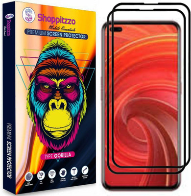 Shoppitzzo Edge To Edge Tempered Glass for Oppo Reno 3 Pro::realme 6 pro, realme X50 pro//NeoShield Tempered Glass/Full Screen Coverage-Edge to Edge/9H(Pack of 2)