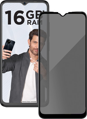 GLOBAL NOMAD Edge To Edge Tempered Glass for itel S23(Pack of 1)