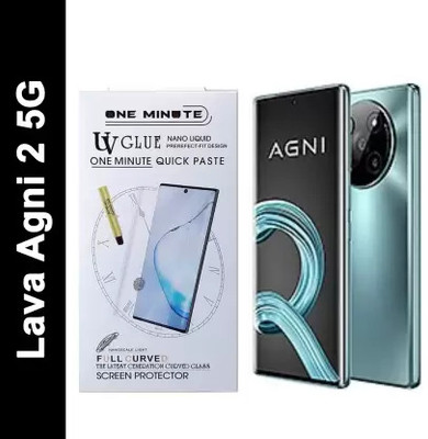 GORILLA PRO Edge To Edge Tempered Glass for Lava Agni 2, Lava Agni 2 5G(Pack of 1)