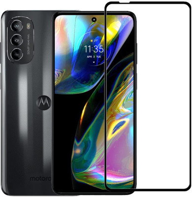 EITANSHA CREATION Edge To Edge Tempered Glass for Motorola g82, Motorola G82, Moto g82, Moto G82(Pack of 1)