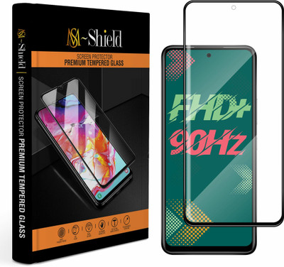 MS-Shield Edge To Edge Tempered Glass for Infinix Hot 11s(Pack of 1)