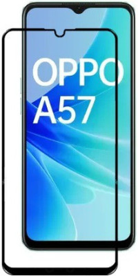 DMJHP Edge To Edge Tempered Glass for Oppo A57 4G(Pack of 1)