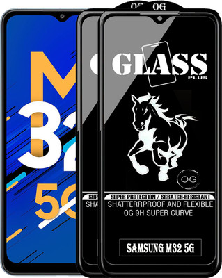 PFOAM Edge To Edge Tempered Glass for SAMSUNG GALAXY M32 5G(Pack of 2)