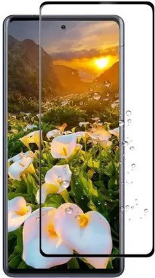 VISHRN Edge To Edge Tempered Glass for Mi 10T Lite 5G(Pack of 1)