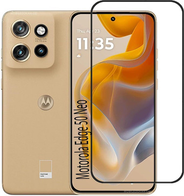 SPAIZZEN Edge To Edge Tempered Glass for Moto Edge 50 Neo 5G, Motorola Edge 50 Neo 5G(Pack of 1)
