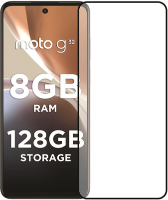 GLOBAL NOMAD Edge To Edge Tempered Glass for MOTOROLA G32, Motorola G32, Motorola g52, MOTOROLA g82 5G(Pack of 1)