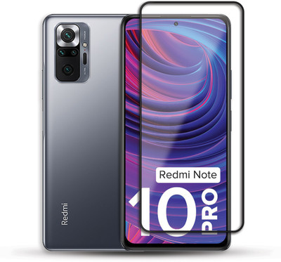 PROACCS Edge To Edge Tempered Glass for REDMI NOTE 10 PRO(Pack of 1)