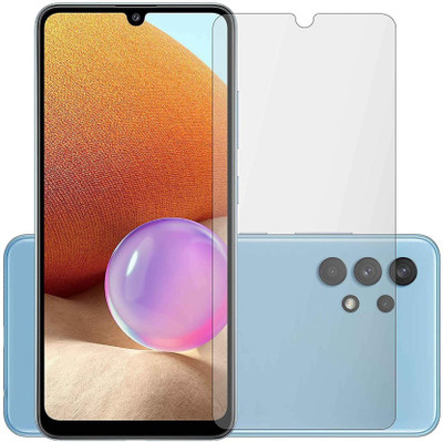 INT Edge To Edge Tempered Glass for Samsung Galaxy A32(Pack of 1)