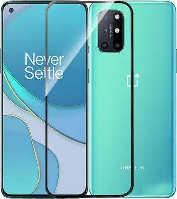 VISHZONE Edge To Edge Tempered Glass for OnePlus 8T(Pack of 1)