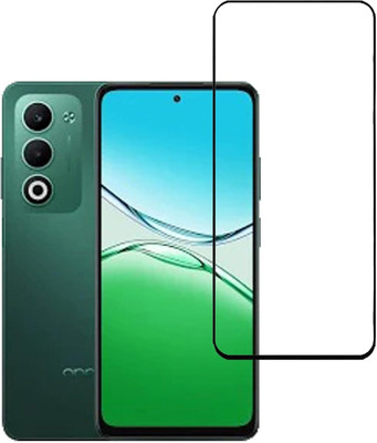 EITANSHA CREATION Edge To Edge Tempered Glass for Oppo A5 5G, Oppo A5(Pack of 1)