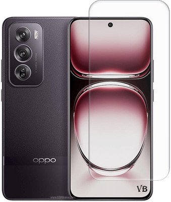 VISHRN Edge To Edge Tempered Glass for OPPO Reno12 Pro+ 5G(Pack of 1)