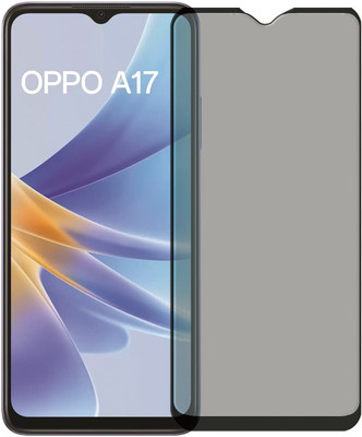 GLOBAL NOMAD Edge To Edge Tempered Glass for OPPO A17(Pack of 1)