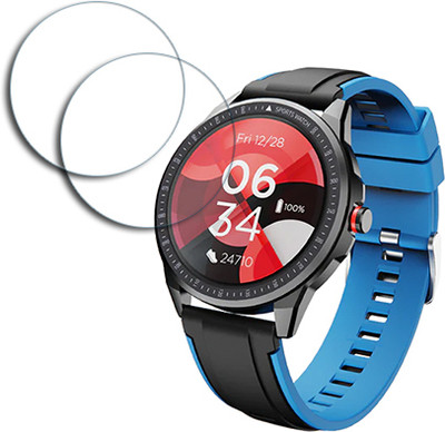 MUTAALI Tempered Glass Guard for boAt Watch Flash RTL 33mm smart watch(Pack of 2)