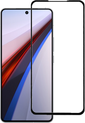 KMPERED Edge To Edge Tempered Glass for iQOO 12 5G, iQOO 12(Pack of 1)