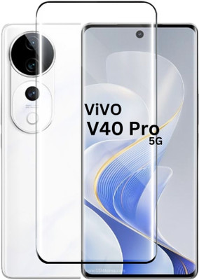 EASYBIZZ Edge To Edge Tempered Glass for Vivo V40 Pro 5G(Pack of 1)