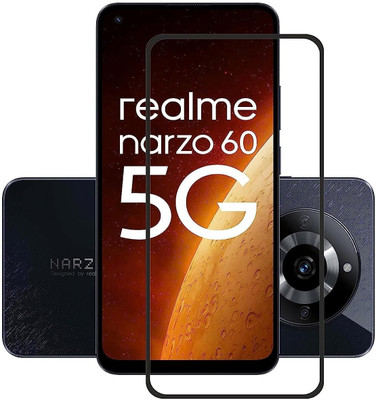 LIKEDESIGN Edge To Edge Tempered Glass for Realme Narzo 60 5G(Pack of 1)