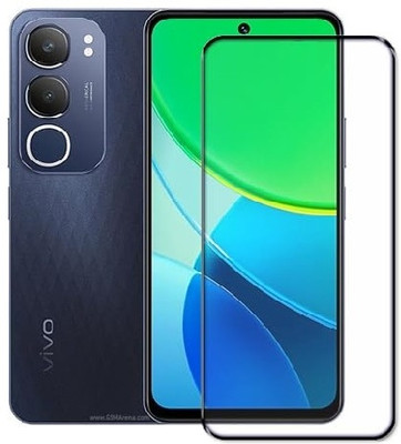 DSCASE Edge To Edge Tempered Glass for vivo Y29 5G, vivo Y29(Pack of 1)