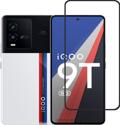DSCASE Edge To Edge Tempered Glass for vivo iQOO 9T(Pack of 1)