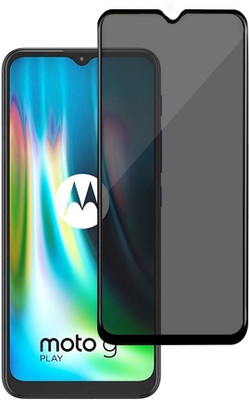 GLOBAL NOMAD Edge To Edge Tempered Glass for Motorola Moto G9 Play(Pack of 1)