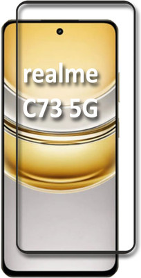NSTAR Edge To Edge Tempered Glass for Realme C73 5G(Pack of 1)
