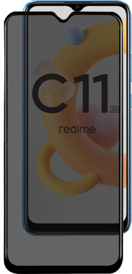 HUPSHY Edge To Edge Tempered Glass for REALME C11 2021(Pack of 1)