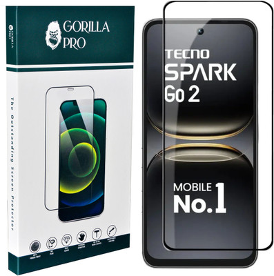 GORILLA PRO Tempered Glass Guard for Tecno Spark Go 2, Spark Go 2(Pack of 1)