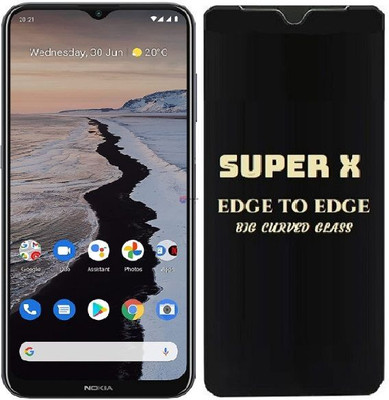 Obstinate Edge To Edge Tempered Glass for Nokia G10, DelhiGear Glass, Screen Protector, Tempered Glass, Screen Guard, Mobile Glass(Pack of 1)