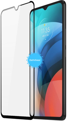 Resolute Edge To Edge Tempered Glass for MOTOROLA Moto E7, 11D Glass(Pack of 1)