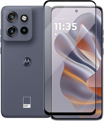 NEXZONE Edge To Edge Tempered Glass for MOTOROLA Edge 50 Neo, MOTO Edge 50 Neo, motorola edge 50 neo, moto edge 50 neo(Pack of 1)