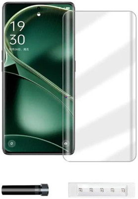 mobinix Edge To Edge Tempered Glass for Oppo Reno 9, Oppo Reno 9 Pro, Oppo Reno 9 Pro Plus 5G, Full Adhesive UV Curved Screen Guard, Case Friendly with installation kit & Guide(Pack of 1)