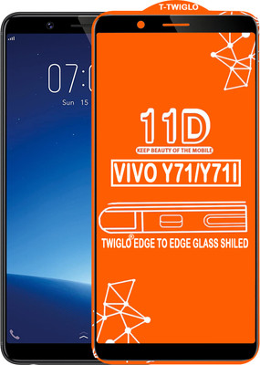 TWIGLO Edge To Edge Tempered Glass for VIVO Y71I(Pack of 1)