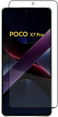 DSCASE Edge To Edge Tempered Glass for Poco X7 pro 5G, Poco X7 pro(Pack of 1)