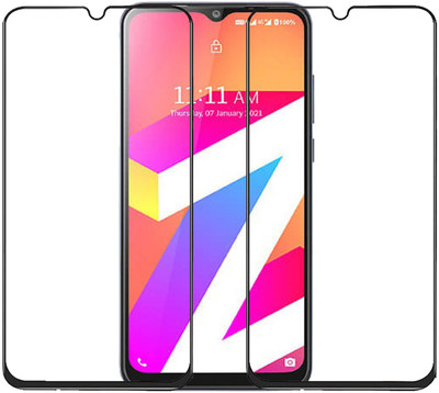 SNMART Edge To Edge Tempered Glass for Lava Z3 Pro(Pack of 2)