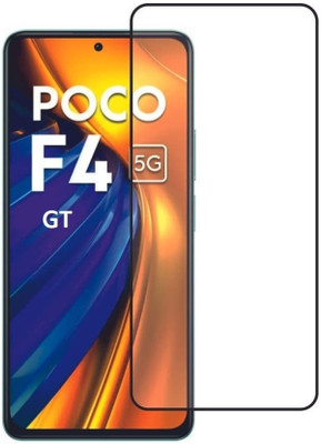 RCHJV Edge To Edge Tempered Glass for POCO F4 GT(Pack of 1)