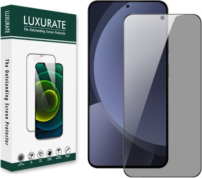 LUXURATE Edge To Edge Tempered Glass for Samsung Galaxy S24 Ultra 5G(Pack of 1)