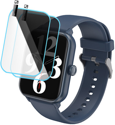 HIDEOUS Edge To Edge Tempered Glass for DIZO Watch D2(Pack of 2)