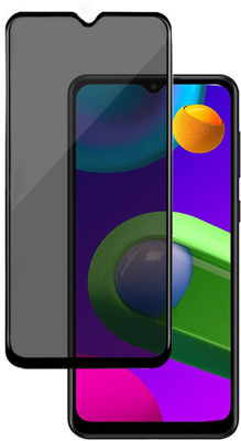 HUPSHY Edge To Edge Tempered Glass for SAMSUNG Galaxy M02(Pack of 1)