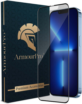 ArmourPro Edge To Edge Tempered Glass for Apple iPhone 13 Pro Max, Apple iPhone 14 Plus, Matte Finish OG Glass(Pack of 1)