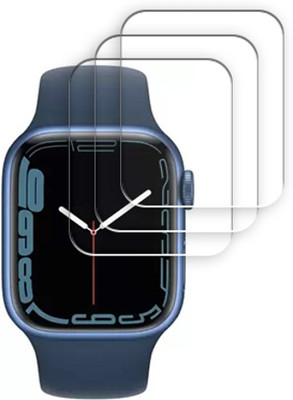 ARBAN Edge To Edge Tempered Glass for APPLE WatchSeries7 41mm SMARTWATCH SCREEN GUARD(Pack of 3)