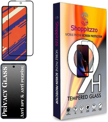 Shoppitzzo Edge To Edge Tempered Glass for SAMSUNG Galaxy M51,M52,M62,F62,A71/*Privacy-Anti Spy*Tempered Glass/Full Screen Coverage-Edge to Edge/9H(Pack of 1)