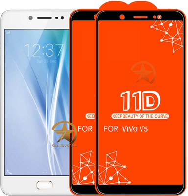 HQ Protection Edge To Edge Tempered Glass for Vivo V5(Pack of 2)