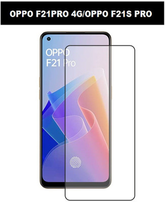 AKSHUD Edge To Edge Tempered Glass for OPPO F21S PRO(Pack of 1)