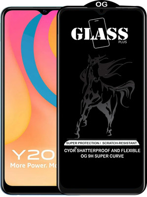 CYOR Edge To Edge Tempered Glass for VIVO Y20G(Pack of 1)