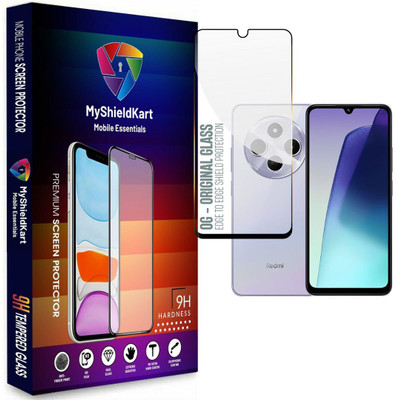 MyShieldKart Edge To Edge Tempered Glass for Xiaomi Redmi 14C 5G|Redmi A4 5G|Poco C75 (6.88 Inch)(Pack of 1)