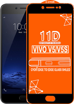 CYOR Edge To Edge Tempered Glass for VIVO V5S(Pack of 1)