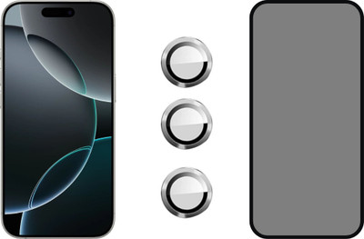 iZep Edge To Edge Tempered Glass for iPhone 16 Pro max(Pack of 1)