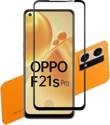 AKSHUD Edge To Edge Tempered Glass for OPPO F21s Pro, OPPO F21S Pro(Pack of 1)